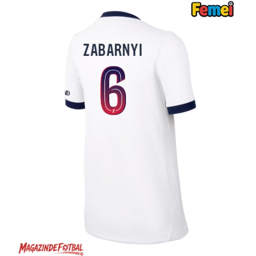 Paris Saint-Germain Ilya Zabarnyi #6 Tricou Fotbal Replică 2026-27 Femei Deplasare Paris Saint-Germain Ilya Zabarnyi #6 Tricou Fotbal Replică 2026-27 Femei Deplasare